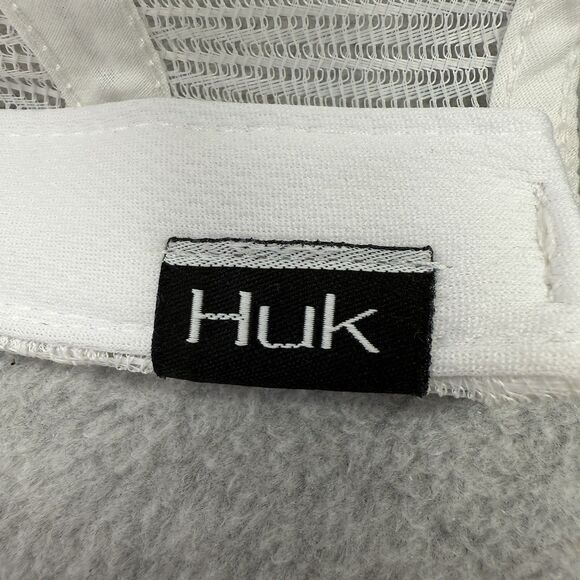 Huk Performance KC Scott Foam Flats Trucker Hat Unisex Hawaiian Flowers Teal - Picture 11 of 12